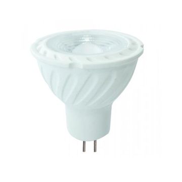 V-TAC PRO VT-267 Ampoule spot LED à puce Samsung SMD 6W GU5.3 MR16 12V blanc froid 6500K - SKU 21209