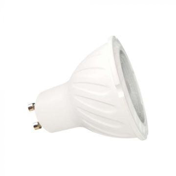 V-TAC PRO VT-277 LED bulb 6W GU10 38° Samsung chip SMD light warm white 3000K - SKU 21165