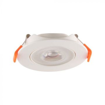 V-TAC PRO VT-7007 7W Samsung SMD chip LED spotlight recessed round white light 6400K - SKU 23184