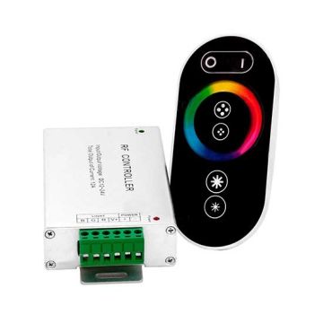 V-TAC VT-2405 Controller RF per strip LED RGB con telecomando touch - SKU 3312