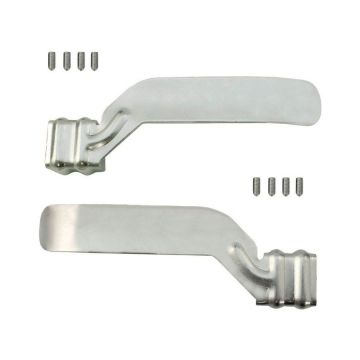 NICE Gruppo Staffe Finecorsa Meccanico per Cancelli Scorrevoli ROBUS, ROX, RUN e THOR (2pz) SPGAP10600 