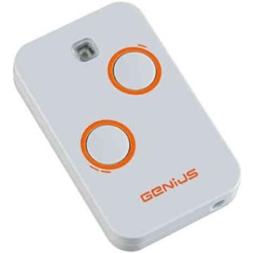 GENIUS KILO TX2 JLC 6100330 Telecomando Originale Rolling Code 2 Canali 433,92 MHz per Automazioni FAAC Genius