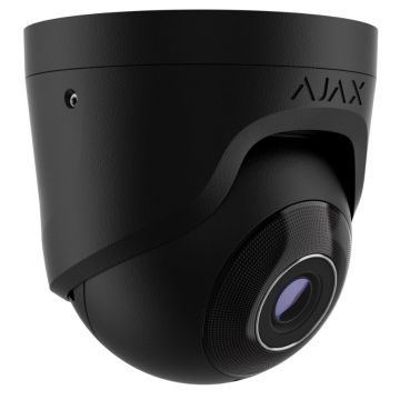 AJAX TurretCam 8MP Telecamera IP PoE 2.8mm AI IR 50m Nera 64928.197.BL1