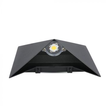 V-TAC VT-825 5W LED Wandlamp neutralweiß 4000K Aluminum schwarz Körper IP65 - SKU 8283