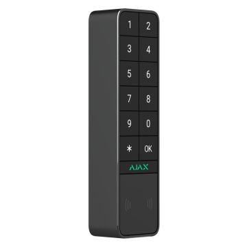 AJAX KeyPad Outdoor Wireless Nero – Tastiera Sicura e Intelligente – SKU 99968.286.BL1