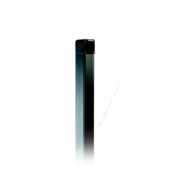 Black anodised aluminium post H = 1m CSSN