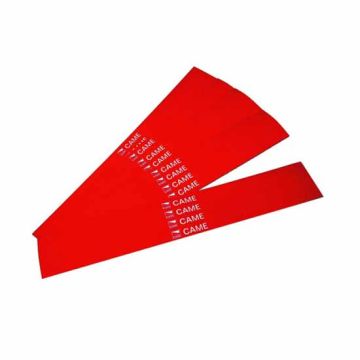 Confezione n 20 strisce rosse rinfragenti adesive