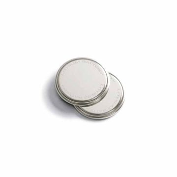 Pack of two 3V DC type CR2016 lithium batteries P3V