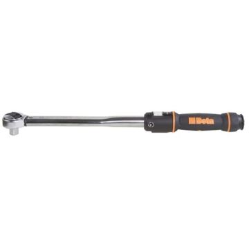 Torque wrench snap action with reversible ratchet for right-hand tightening 10-50NM 3/8 Beta 666N/5