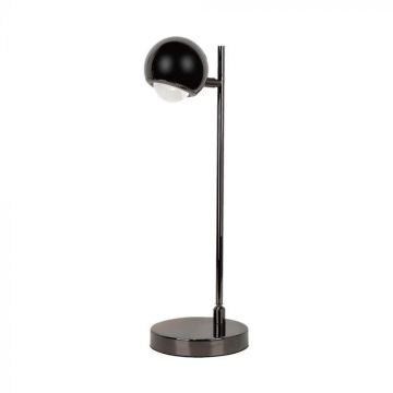 Inspired - Lampe de table Vector, LED 5W, 3000K, 375lm, marron sable, 3 ans  de garantie - Lampes à poser - Rue du Commerce