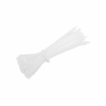 Fascette fissacavo nylon-66 per cablaggi 2.5x100mm bianco 100pcs V-TAC - sku 11159