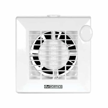 Ventilateur de salle de bain axial avec minuterie électronique Vortice M 100/4" - sku 11211