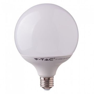 V-TAC PRO VT-288 Ampoule globe 18W Chip LED samsung SMD G120 E27 blanc neutre 4000K - SKU 124