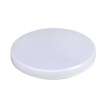 25W Plafonnier Surface Rond LED Dome Trimless 2.000LM 110° IP44 A+ VT-8066 - SKU 1394 Blanc froid 6400K