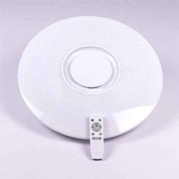 V-TAC SMART HOME VT-5500 35W dome led light designer surface bluetooth RGB+3IN1 dimmable with remote control and Speaker cct - sku 1490
