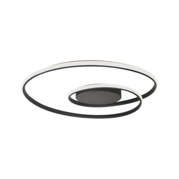 V-TAC VT-7911 Led-Kronleuchter, abstrakte Form, rund, kreisförmig, 48 W, aus Aluminium, Triac, dimmbares schwarzes Licht, 3000 K, 620 mm – 14990