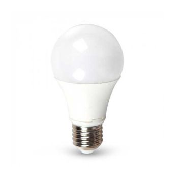 9W LED Bulb Chip LED Samsung SMD A58 E27 200° 725LM V-TAC PRO Series VT-209 - SKU 156 Warm White 3000K