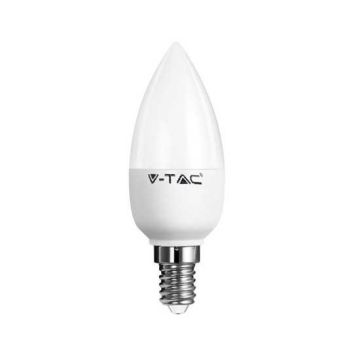 V-Tac VT-226 5,5W LED Lampe bulb chip LED Samsung Kerze E14 neutralweiß 4000K - SKU 172