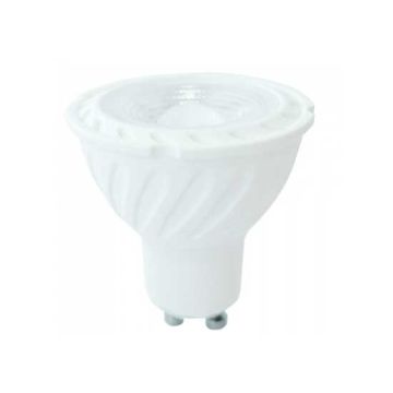 V-TAC PRO VT-247D Spotlight bulb led chip samsung SMD 6W GU10 warm white 3000K dimmable - SKU 21198