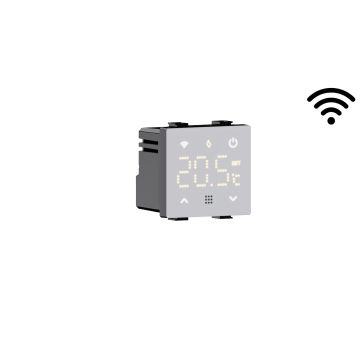 ETTROIT Smart Wifi Chronothermostat Wbudowany termostat kotła Cyfrowy ekran dotykowy TUYA Biały EVWF4102