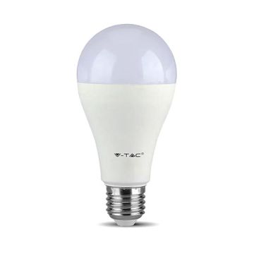 V-TAC PRO VT-217D Ampoule 17W Chip LED Samsung SMD A65 E27 blanc froid 6400K dimmable - SKU 20190