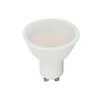 V-TAC PRO VT-205 Lampadina spot led faretto GU10 chip samsung SMD 4.5W 100° bianco caldo 3000K - SKU 21201