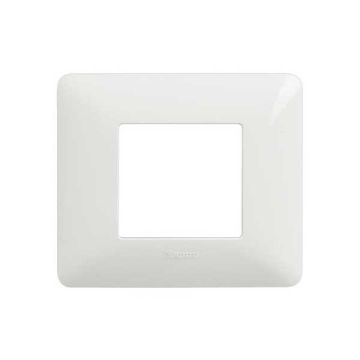 Placca Matix 2 moduli - Bianco AM4802BBN