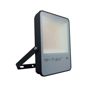 Phare LED V-TAC Evolution VT-52 50W puce Samsung SMD 137LM/W blanc naturel 4000K slim aluminium noir IP65 - SKU 20404