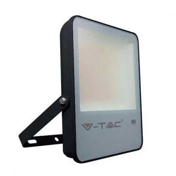 V-TAC Evolution VT-30185 30W Led floodlight chip samsung smd high lumens 157LM/W 100° cold white 6500K slim black body IP65 - SKU 20450