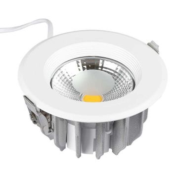 V-TAC VT-26301 Round recessed led spotlight 30W cob cold light 6500K downlight - SKU 211278