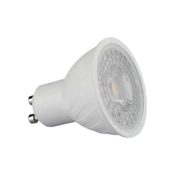 Żarówka LED V-TAC PRO VT-227 GU10 38° chip Samsung SMD reflektor 6W 445lm naturalne białe światło 4000K - SKU 21190