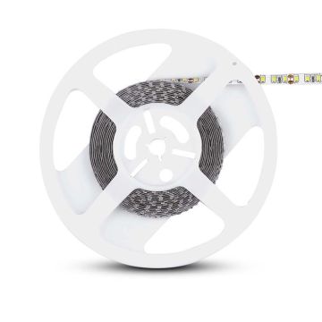 V-TAC VT-3528 Striscia 600LED 8W/M strip led 5Mt 120LED/m 12v luce bianco freddo 6500k IP20 sku 212002