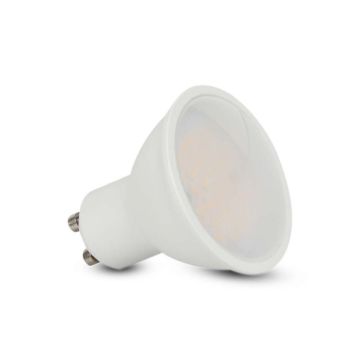 V-TAC PRO VT-205 GU10 led spotlight 4.5W 100° SMD chip samsung frosted matte cover cool white 6500K - SKU 21203