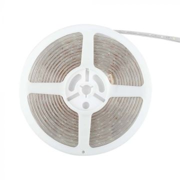 V-TAC VT-3528 LED Strip 5Mt SMD3528 3.6W/m 60 LED/m 12V 6500K IP65 8mm - 212031