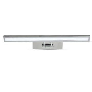 V-TAC VT-7009 Lampada led da specchio 45cm 9W inclinabile acciaio alluminio bianco naturale 4000K - sku 213900