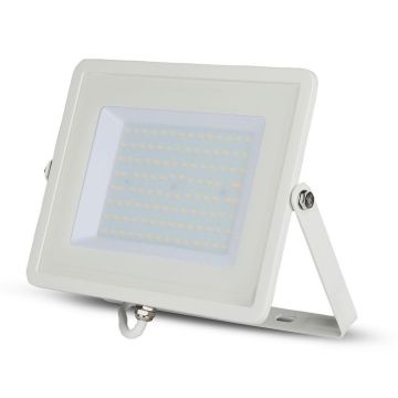V-TAC PRO VT-100 Projecteur LED 100W slim blanc Chip Samsung SMD blanc froid 6500K  - SKU 21417
