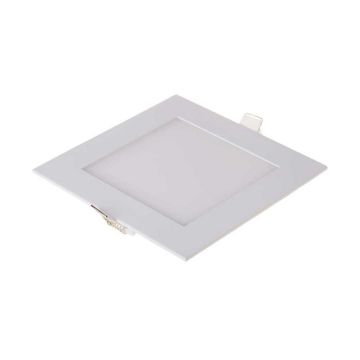 V-TAC VT-1807 Mini 18W square recessed led panel with power supply cold white 6400K - sku 214871