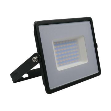V-TAC VT-4051 50 W LED-Flutlicht E-Serie, superschlank, G2, schwarzes Gehäuse, natürliches weißes Licht, 4000 K, IP65 – Artikelnummer 215959