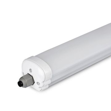 V-TAC VT-1249 36W 120cm outdoor led ceiling light tube 120lm/w IP65 cold white light 6400K connectable - sku 216284