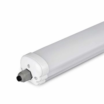 V-TAC PRO VT-1524 Ceiling light led smd tube 24W x-series 160LM/W 120CM natural white 4000K IP65 - SKU 216485