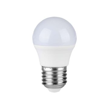 V-TAC VT-1879 mini ampoule LED globe E27 4.5W forme G45 blanc chaud 3000K - sku 217407