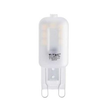 V-TAC VT-203 Ampoule LED puce G9 Spot Samsung SMD 2,2W blanc naturel 4000K - SKU 20479