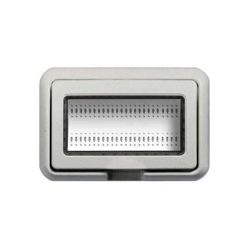 Idrobox Luna - Livinglight - Bticino Abdeckung IP55 4p weiß 24604N