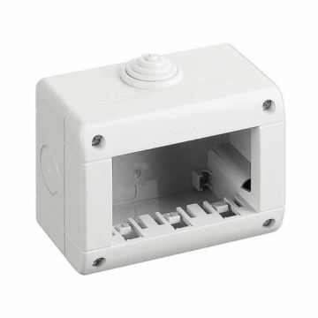 Idrobox 3 horizontal modules Waterproof IP40 - Bticino 25403