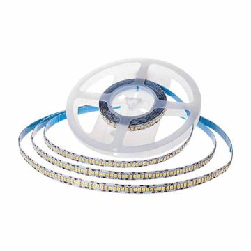 V-TAC VT-2835 24V led streifen strip SMD2835 5M 8W/M 126LED/M 137LM/W warmweiß 3000K IP20 - SKU 212593