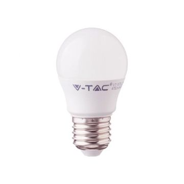 V-TAC PRO VT-245 Ampoule LED Chip Samsung SMD 4,5W E27 Mini Globe G45 blanc neutre 4000K - SKU 262