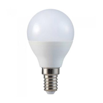 V-TAC VT-225 4,5W LED Lampe bulb chip samsung SMD E14 P45 kaltweiß 6400K - SKU 266