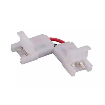 V-TAC L-shape angular 90° connector for led strip 10mm 2-PIN - sku 2662