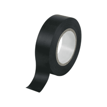 Nastro isolante nero in PVC autoestinguente 0.13x19mm da 25m FAEG - FG27196