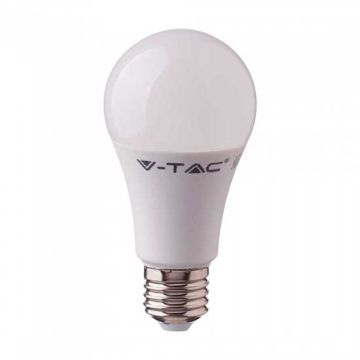 V-TAC VT-2211 11W led bulb smd E27 A60 warm white 3000K with micro wave and daylight Sensor - SKU 2763